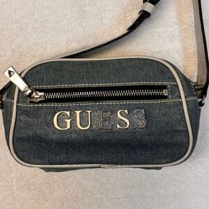 Y2K mini guess denim crossbody bag